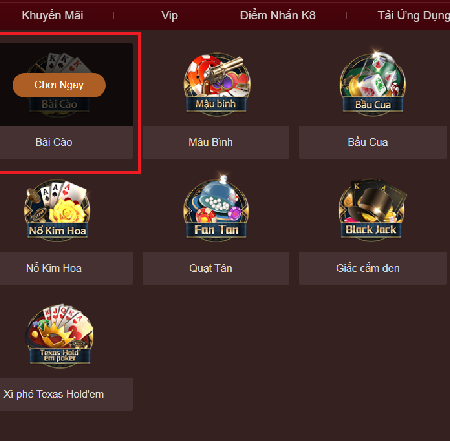 Hướng dẫn cách chơi game bài cào trực tuyến tại nhà cái K8