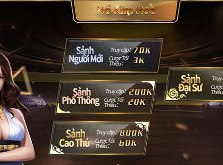 Hướng dẫn cách chơi game bài Nổ Kim Hoa tại nhà cái K8